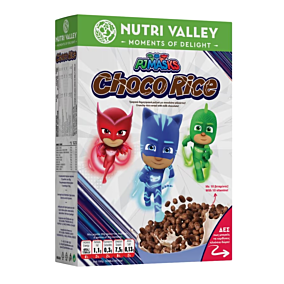 NUTRI VALLEY δημητριακά PJ Masks Choco Rice 375g