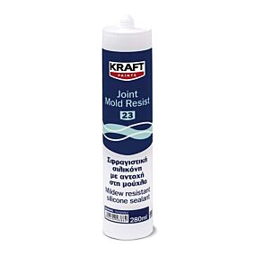 KRAFT σιλικόνη αντιμουχλική διάφανη 280ml