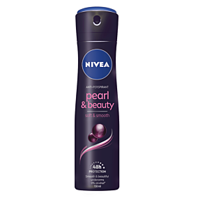 NIVEA αποσμητικό γυναικείο σπρέι Pearl & Beauty Black 48h 150ml