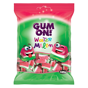 ΛΑΒΔΑΣ Gum On ζελεδάκια φέτες καρπουζιού Sour 80g