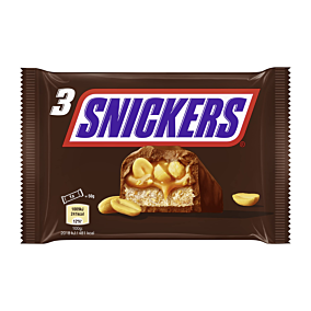 SNICKERS σοκολάτα γάλακτος 3x150g