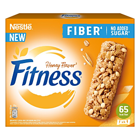 FITNESS μπάρες δημητριακών Honey Fiber 4x20g