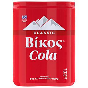 ΒΙΚΟΣ αναψυκτικό Cola Classic 4x330ml