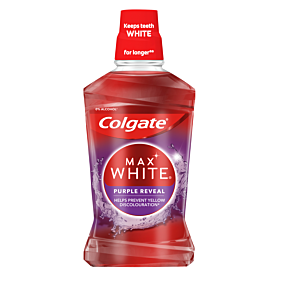 COLGATE στοματικό διάλυμα Max White Purple 500ml 