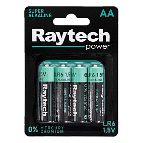 RAYTECH μπαταρίες Power AA 4τεμ.