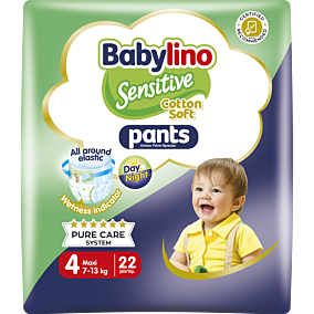 BABYLINO πάνες Unisex No.4 Maxi 7-13kg 22τεμ.  