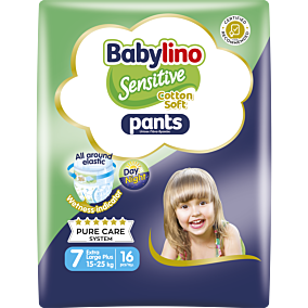 BABYLINO πάνες Unisex Extra Large Plus 15-25kg No.7 16τεμ.   