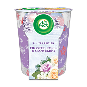 AIRWICK αρωματικό κερί Frosted Roses & Snowberry