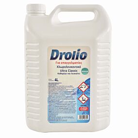 DROLIO χλωρολευκαντικό Ultra Regular 4lt