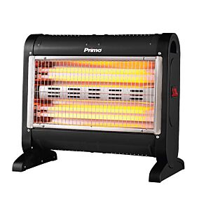 PRIMO σόμπα χαλαζία μαύρη 1600W