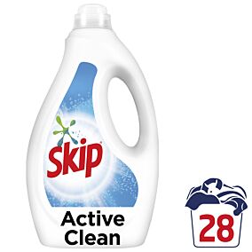 SKIP υγρό απορρυπαντικό Active Clean 28μεζ.