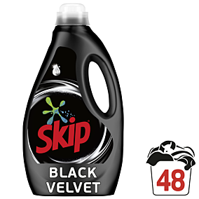 SKIP υγρό απορρυπαντικό Black Velvet 48μεζ.