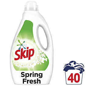 SKIP υγρό απορρυπαντικό Spring Fresh 40μεζ.