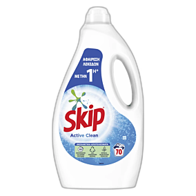 SKIP υγρό απορρυπαντικό Active Clean 70μεζ.