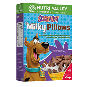 NUTRI VALLEY δημητριακά Scooby-Doo Milky Pillows 375g