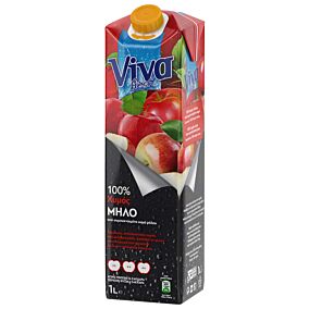 VIVA FRESH φυσικός χυμός 100% μήλο 1lt