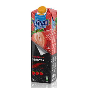 VIVA FRESH φρουτοποτό φράουλα 1lt