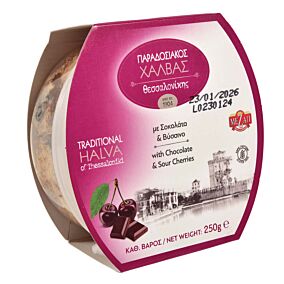 ΜΕΖΑΠ χαλβάς με βύσσινο & σοκολάτα 250g