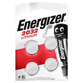 ENERGIZER μπαταρίες λιθίου CR2032 4τεμ.