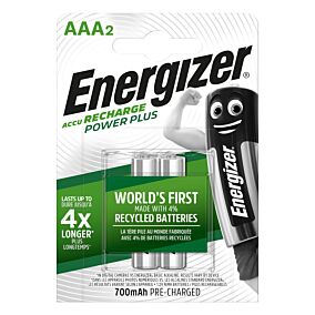 ENERGIZER μπαταρίες επαναφορτιζόμενες ΑΑA 700mAh 2τεμ.