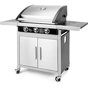 FIELDMANN ψησταριά υγραερίου BBQ Inox FZG-3005 με 3 εστίες