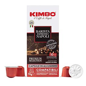 ΚΙΜΒΟ καφές Espresso Aluminium Napoli σε κάψουλες Nespresso 10x55g