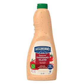 HELLMANN'S σάλτσα για σαλάτες Dressing 1000 νησιών 1lt