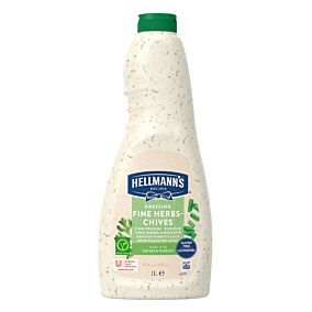 HELLMANN'S σάλτσα Fine Herbs-Chives Dressing 1lt