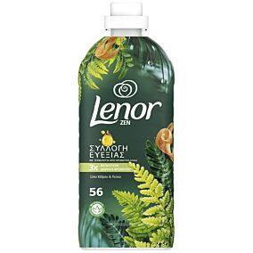 LENOR μαλακτικό συμπυκνωμένο Zen Forest Bath 56μεζ.