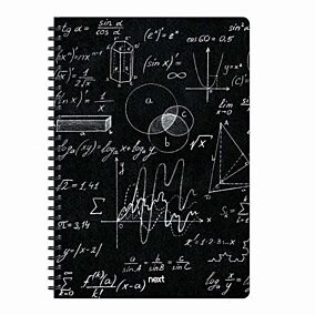 NΕΧΤ τετράδιο σπιράλ Mathematics 3 θεμάτων 17x25cm