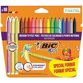 BIC μαρκαδόροι Kid Couleur 18τεμ.