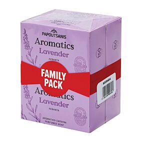 AROMATICS σαπούνι αρωματικό λεβάντα 4x100g