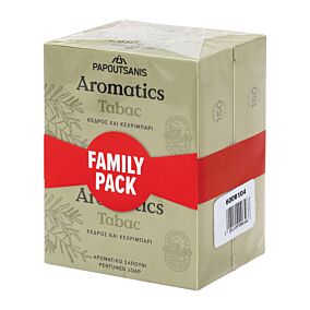 AROMATICS σαπούνι αρωματικό Tabac 4x100g