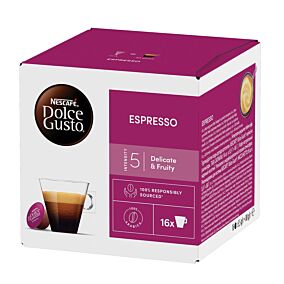 NESCAFE κάψουλες Dolce Gusto Espresso 88g 16τεμ.