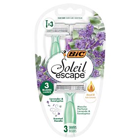 BIC ξυραφάκια μίας χρήσης Miss Soleil Escape Lavender 3τεμ.