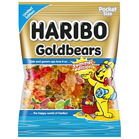 HARIBO ζελεδάκια χρυσά αρκουδάκια Summer Edition 100g