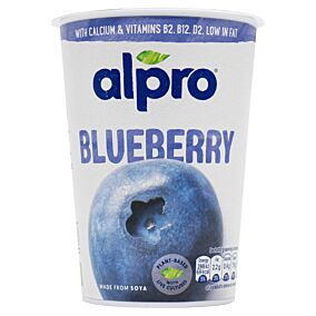 ALPRO φυτικό επιδόρπιο σόγιας με μύρτιλλο 500g