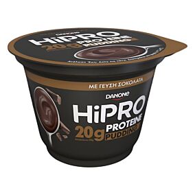 DANONE πουτίγκα HiPRO πρωτείνης με γεύση σοκολάτα 200g