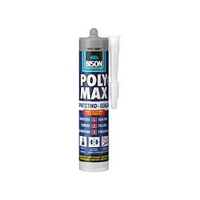 BISON σφραγιστικό Polymax γκρι 280ml