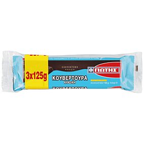 ΓΙΩΤΗΣ κουβερτούρα 3x125g