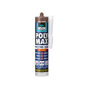 BISON σφραγιστικό Polymax καφέ 280ml