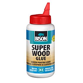 BISON ξυλόκολλα Super Wood D3 αδιάβροχη 250ml