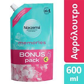 NOXZEMA αφρόλουτρο Memories Bonus Pack 600ml