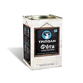 ΤΡΙΠΟΛΗ τυρί φέτα Π.Ο.Π. δοχείο 15kg