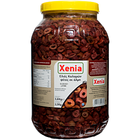 Ελιές XENIA καλαμών σε φέτες (2,5kg)