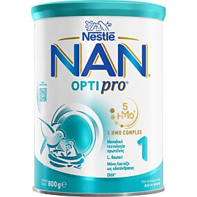 NESTLE Nan Optipro 1 γάλα για βρέφη από τη γέννηση σε σκόνη 800g