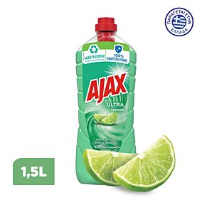 Ajax Ultra Λεμόνι Καθαριστικό Πατώματος (1500ml)